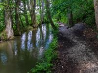 Idylle entlang dem Mühlbach Wanderweg